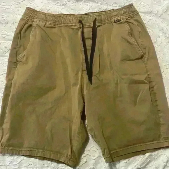 Hollister Advanced Stretch Jogger Shorts Khaki 9 Inch Inseam. Men’s Size Large - Picture 8 of 8